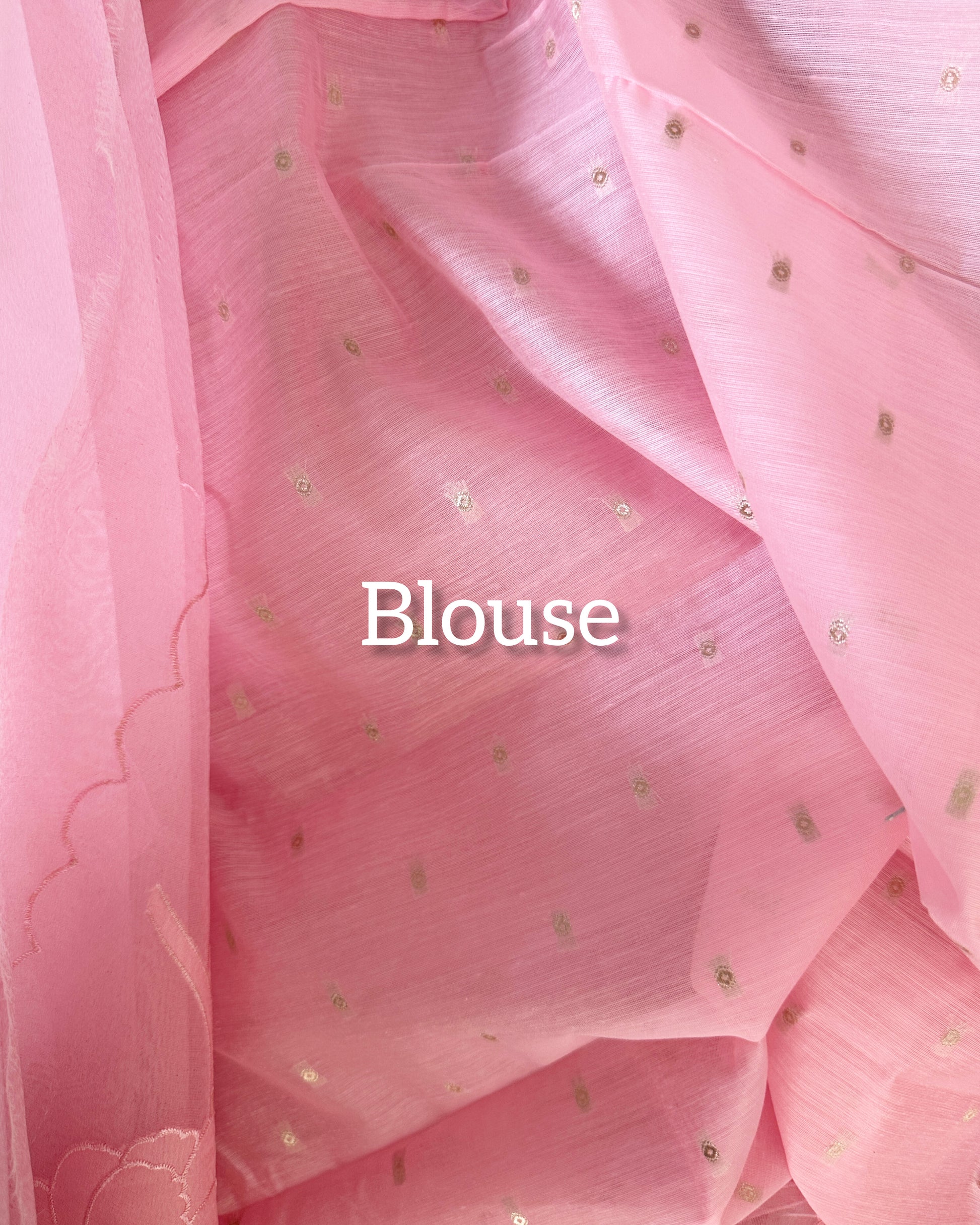 Kora organza saree Blouse