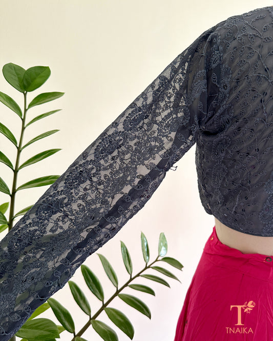 Close up of the work done