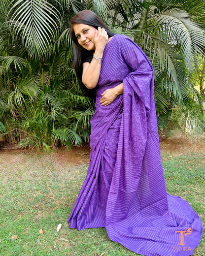 Cotton Roop Handcrafted Saree