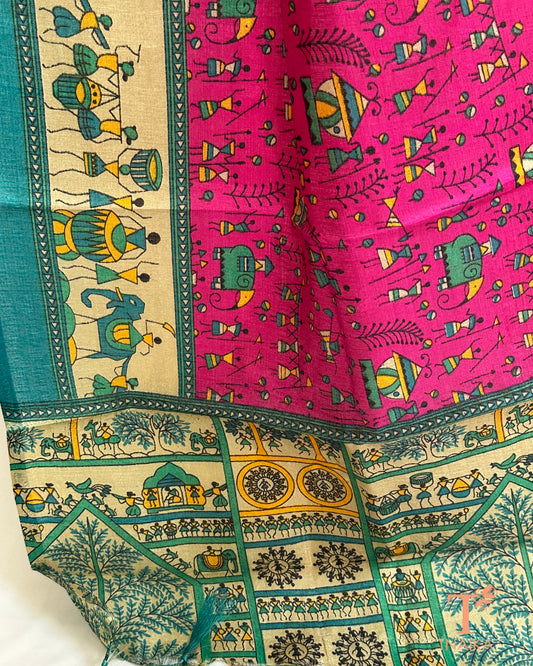 Lightweight printed dupatta 