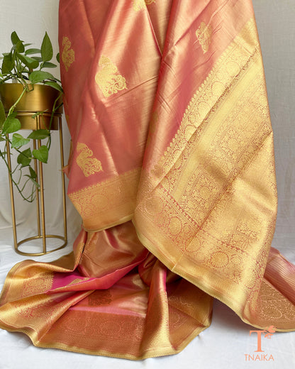 Premium festive saree with designer blouse and intricate embroidery