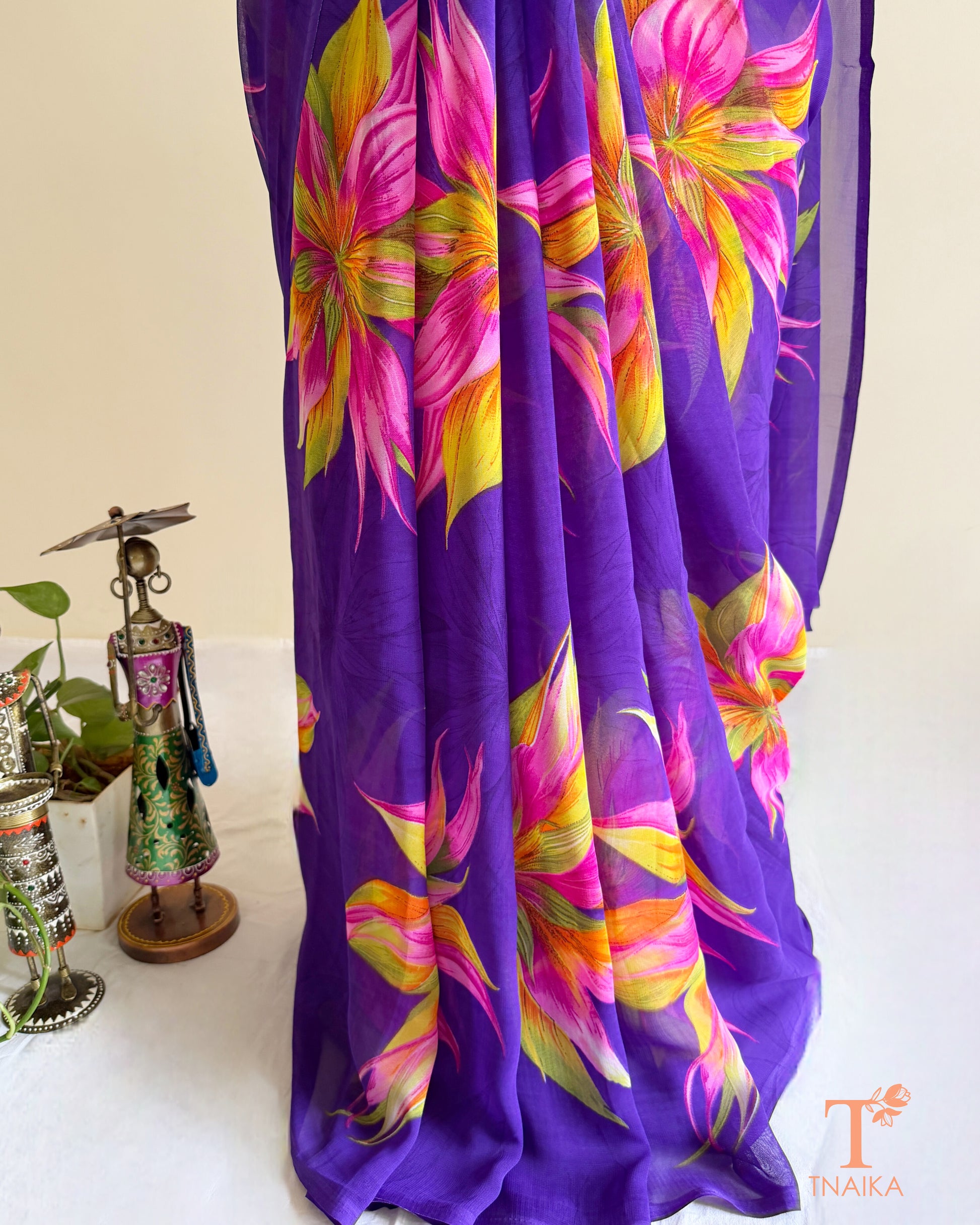 Floral saree collection