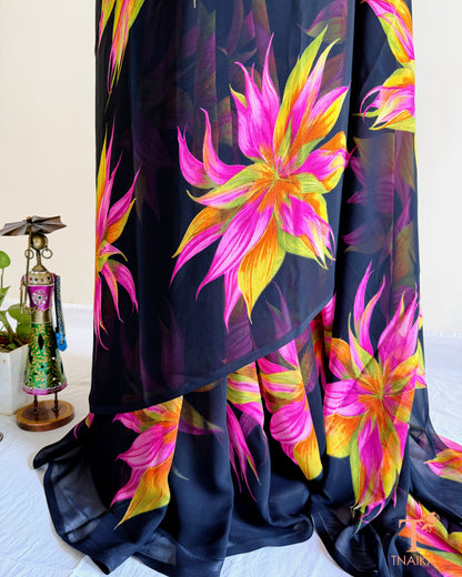 Floral saree collection