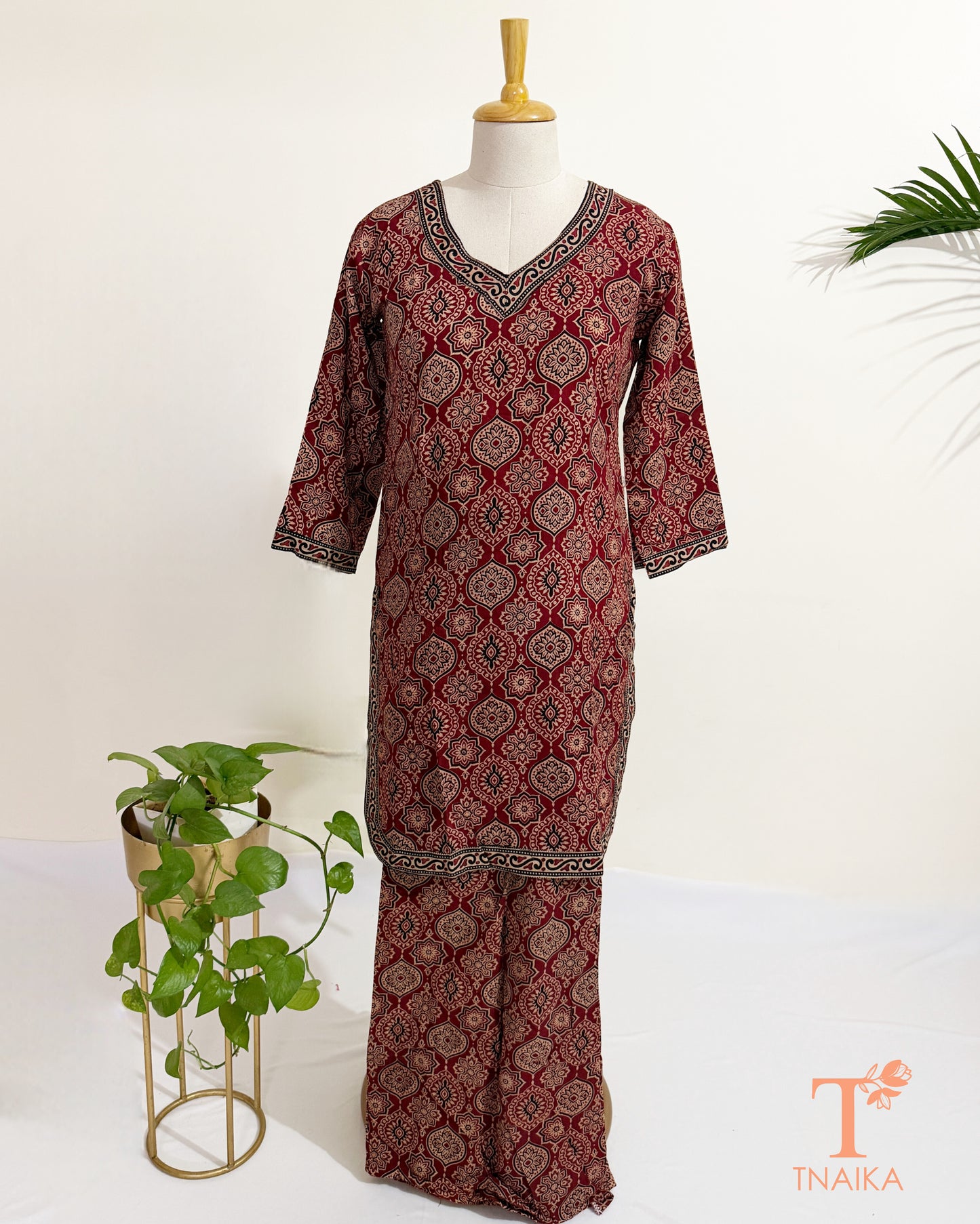 Cotton Taal Ajrakh Co ord
