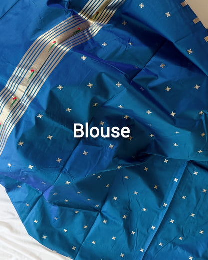Elegant Paithani-style saree for festive occasions