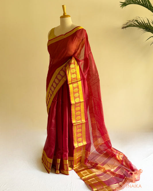 Elegant Maheshwari cotton saree for everyday and festive wear