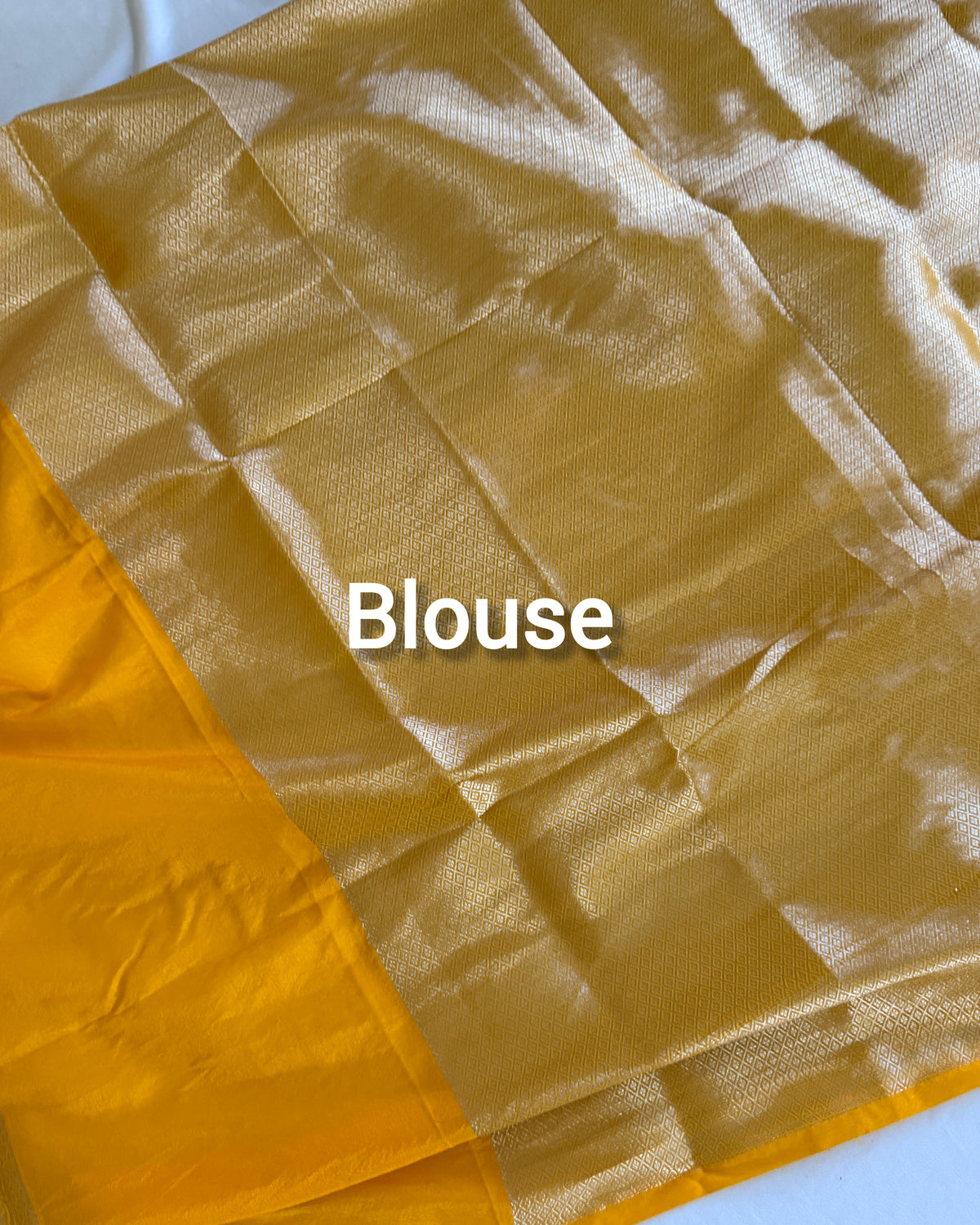 Georgette Neemzari Saree - Yellow
