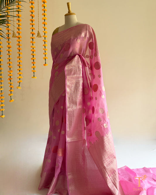 Meenakari boota saree inspired by the rich weaving heritage of Banaras