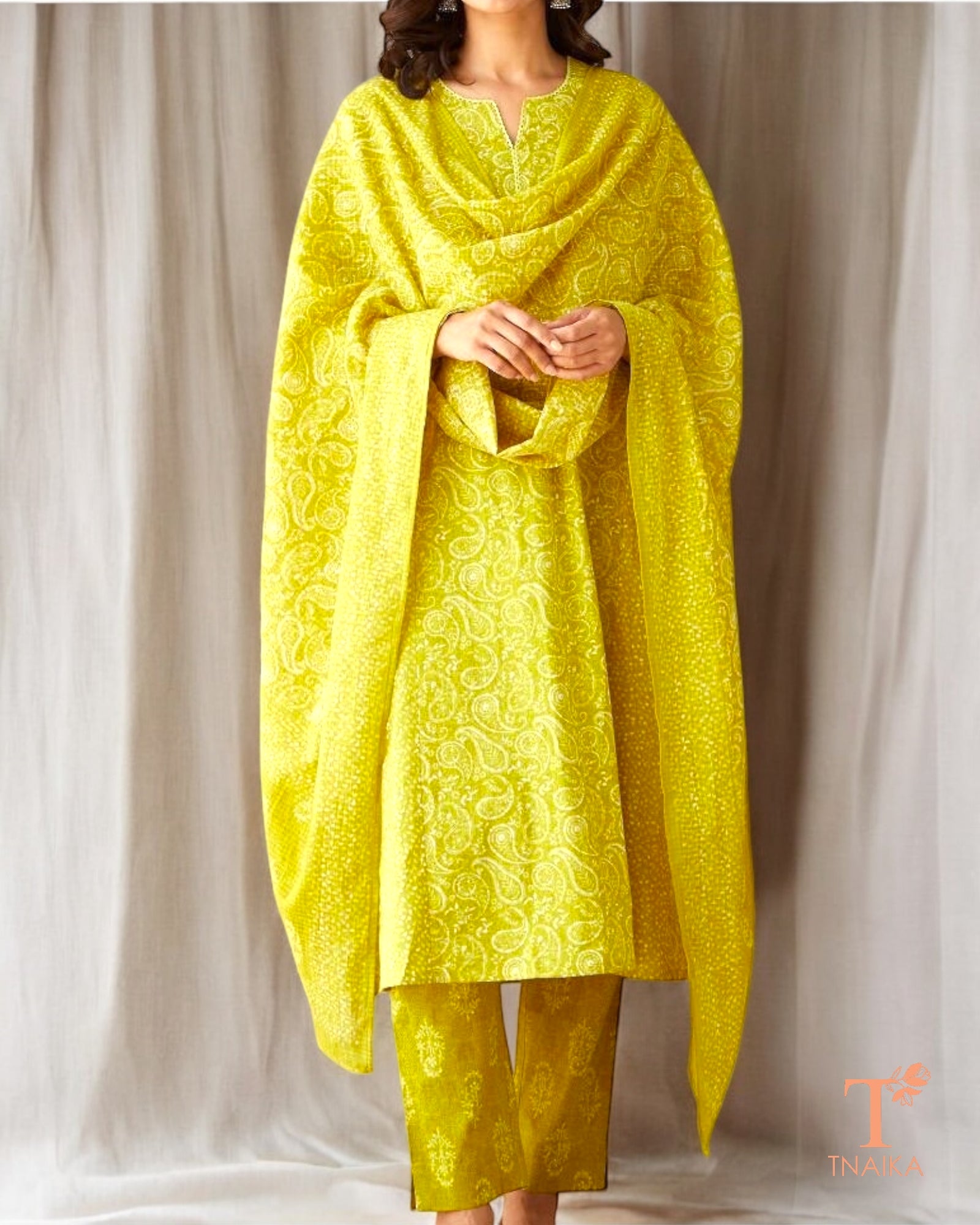 Summer wear cotton suit