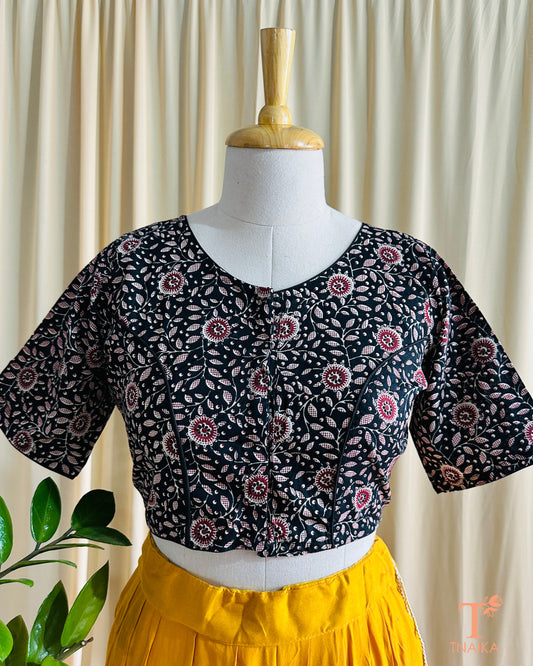 Cotton Floral Blouse