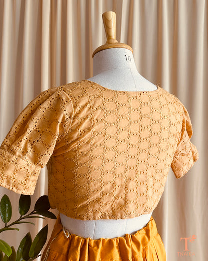 Hakoba Blouse-Beige