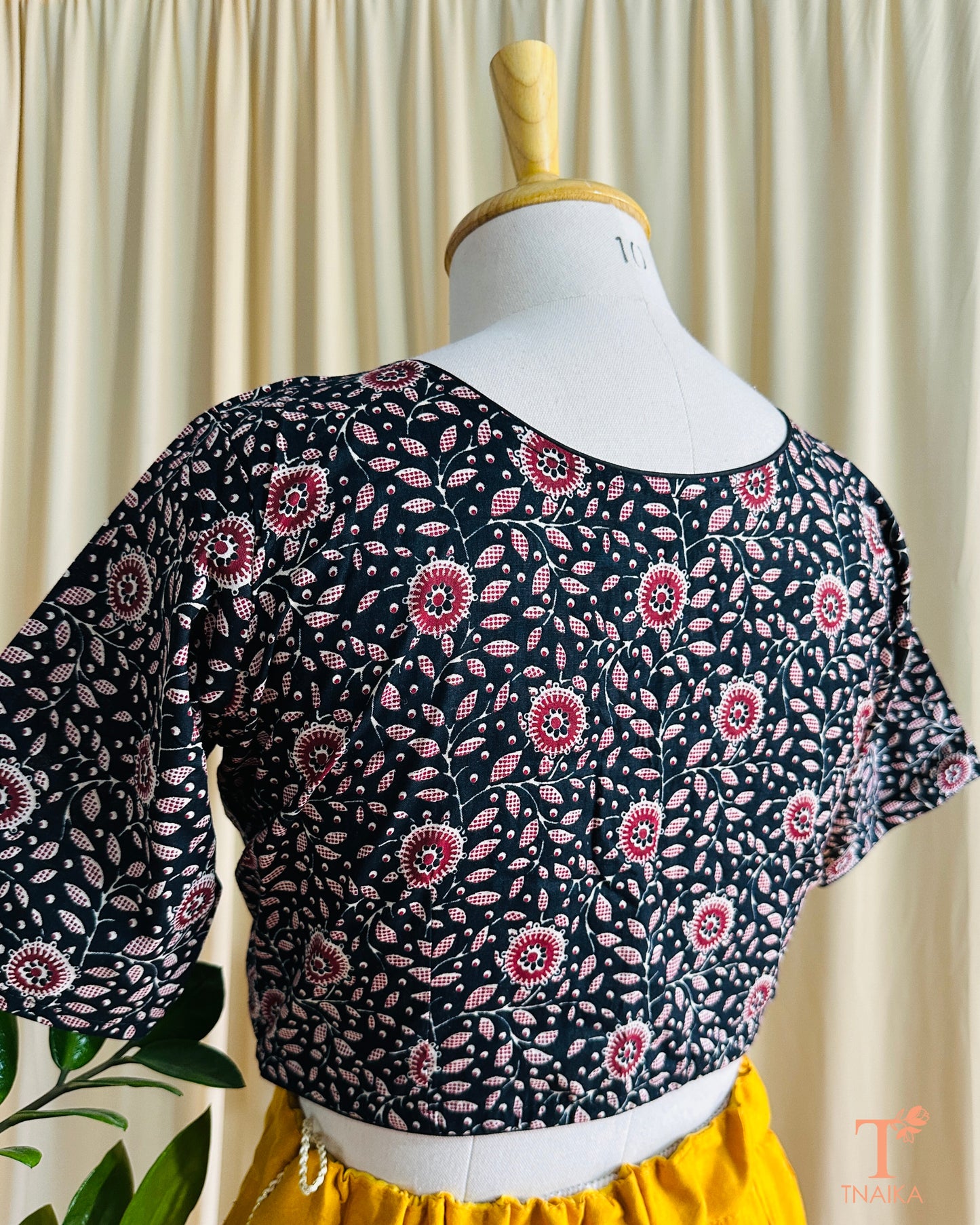 Cotton Floral Blouse