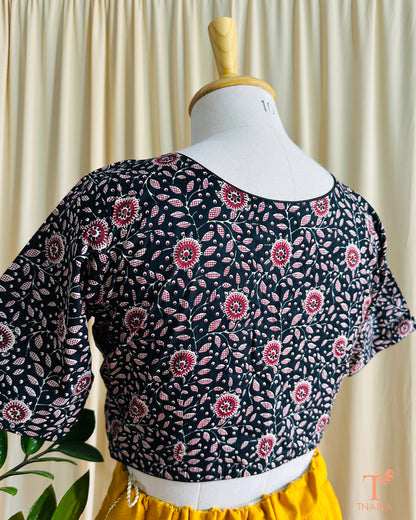 Cotton Floral Blouse