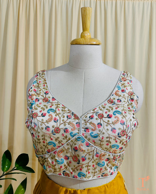 Festive Blouse - Blue
