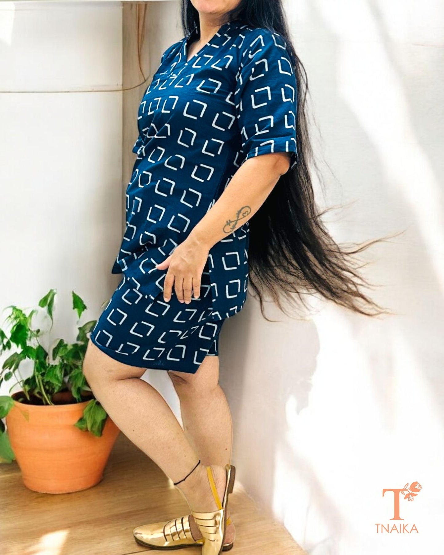 Cotton GeoBreeze Co ord