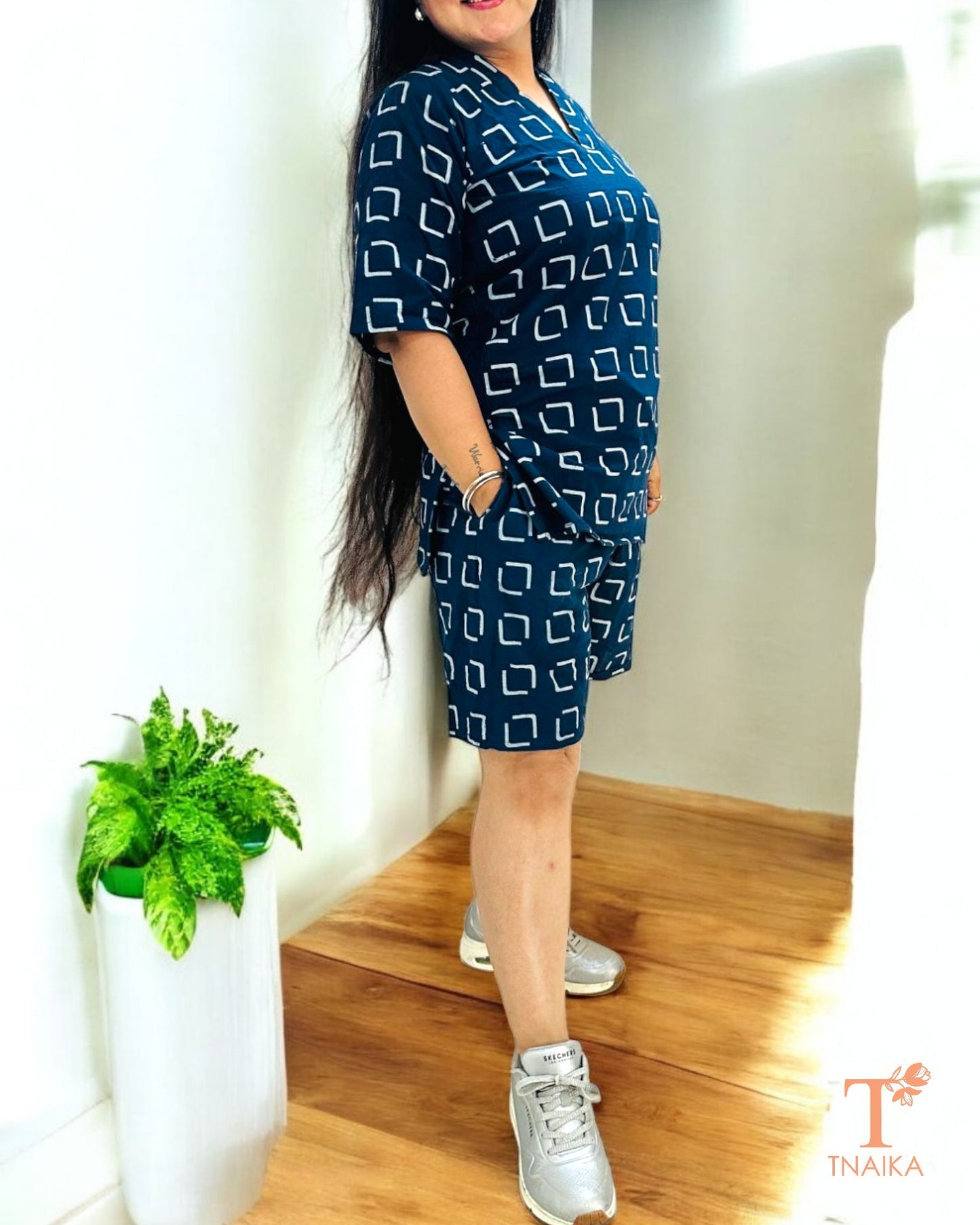 Cotton GeoBreeze Co ord