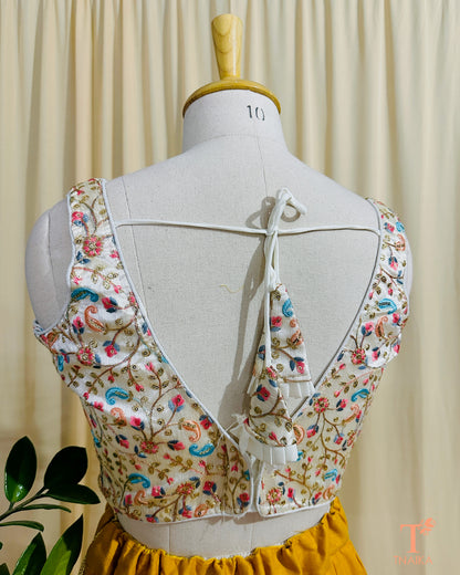Festive Blouse - Blue